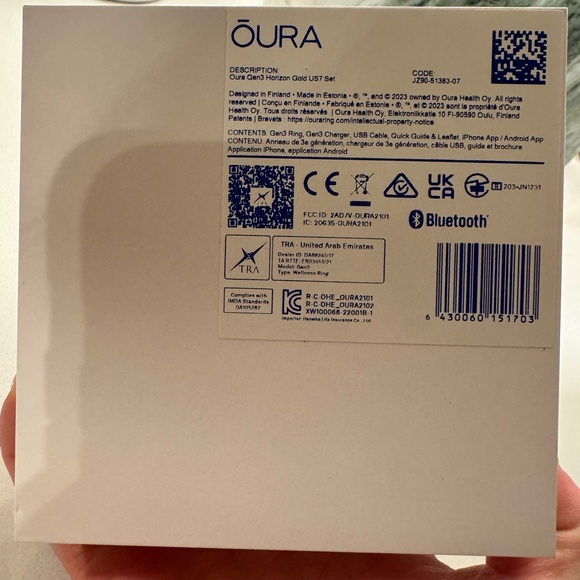 Oura Gold Horizon Gen 3 - Picture 8 of 12